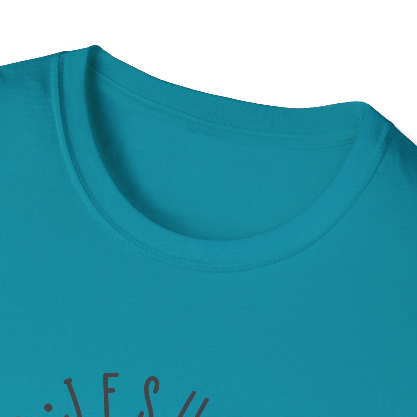 Jesus Saved My Life unisex Softstyle T-Shirt
