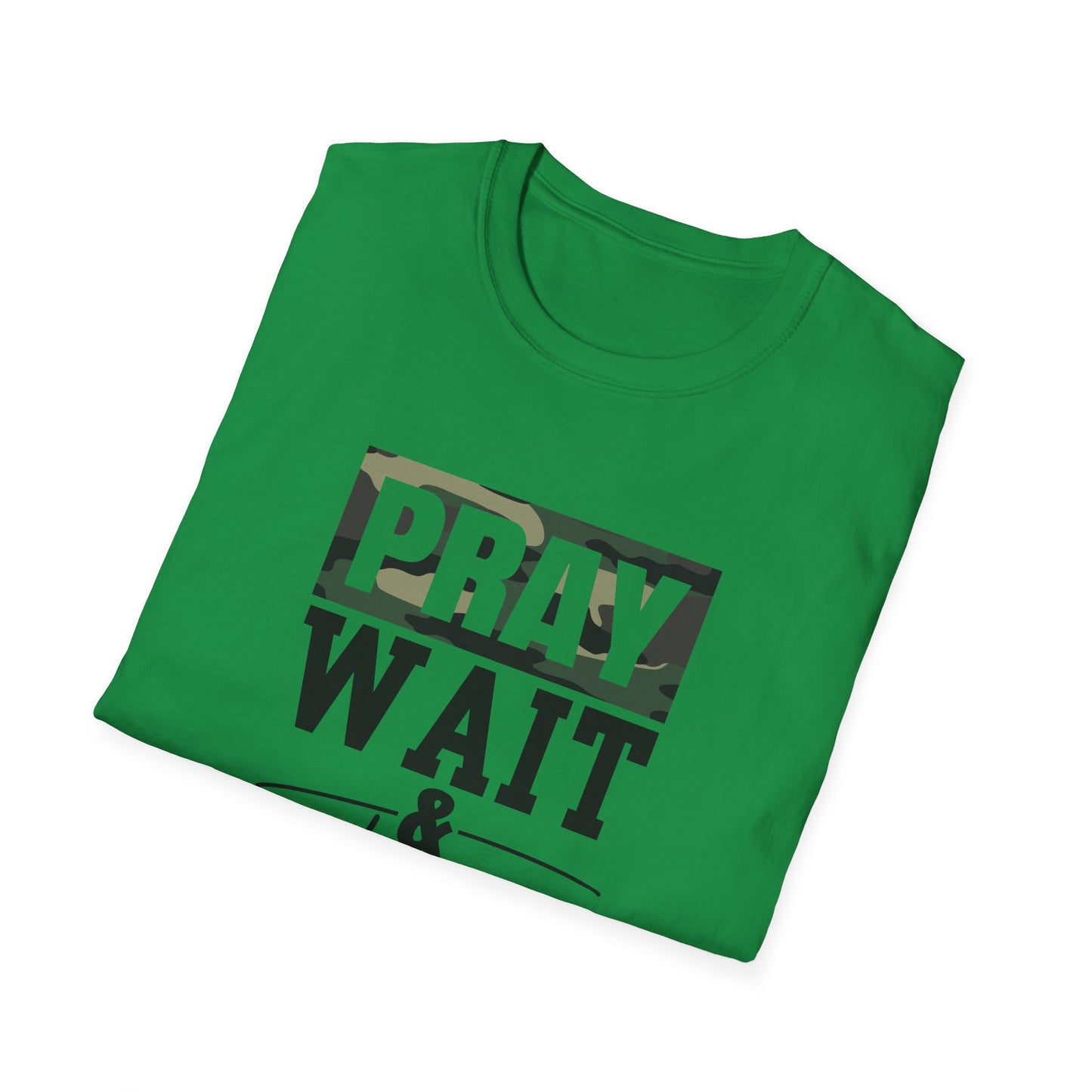 Pray wait & trust in Him unisex Softstyle T-Shirt