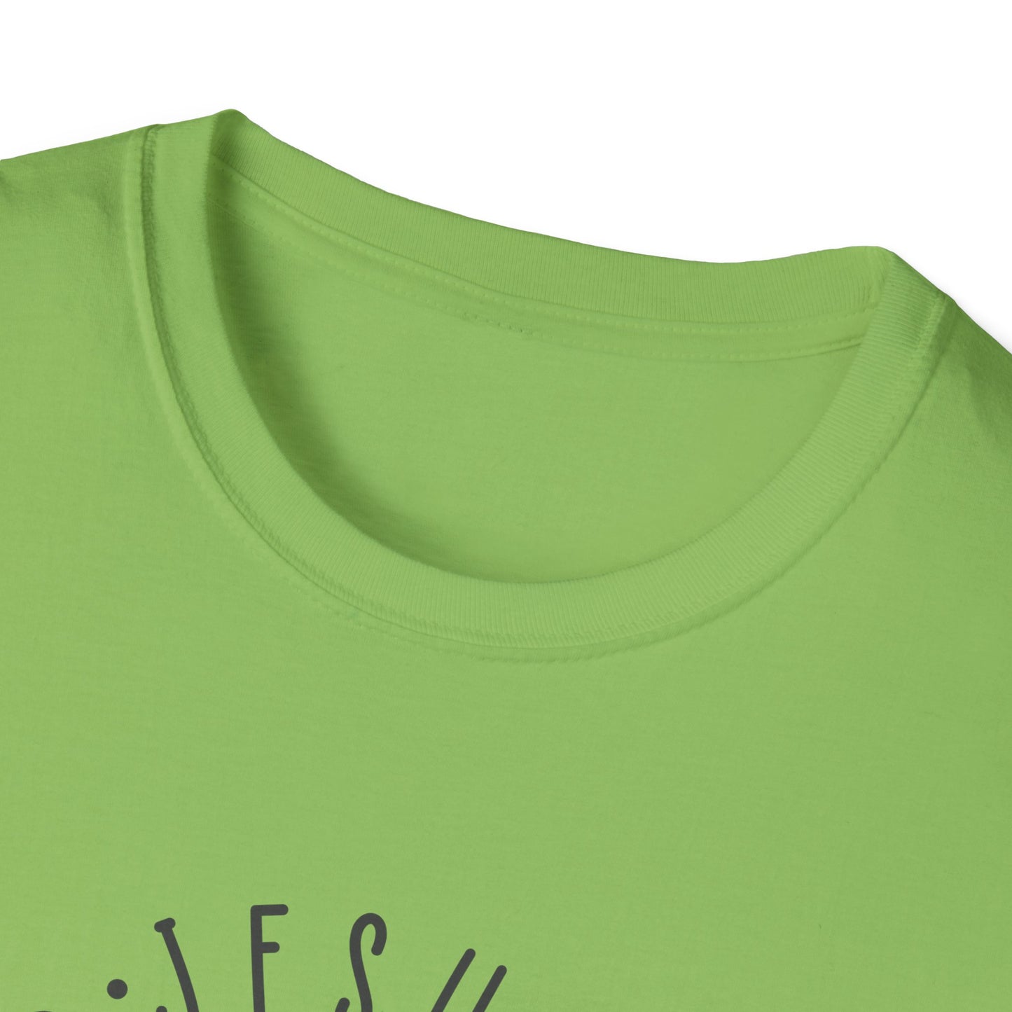 Jesus Saved My Life unisex Softstyle T-Shirt