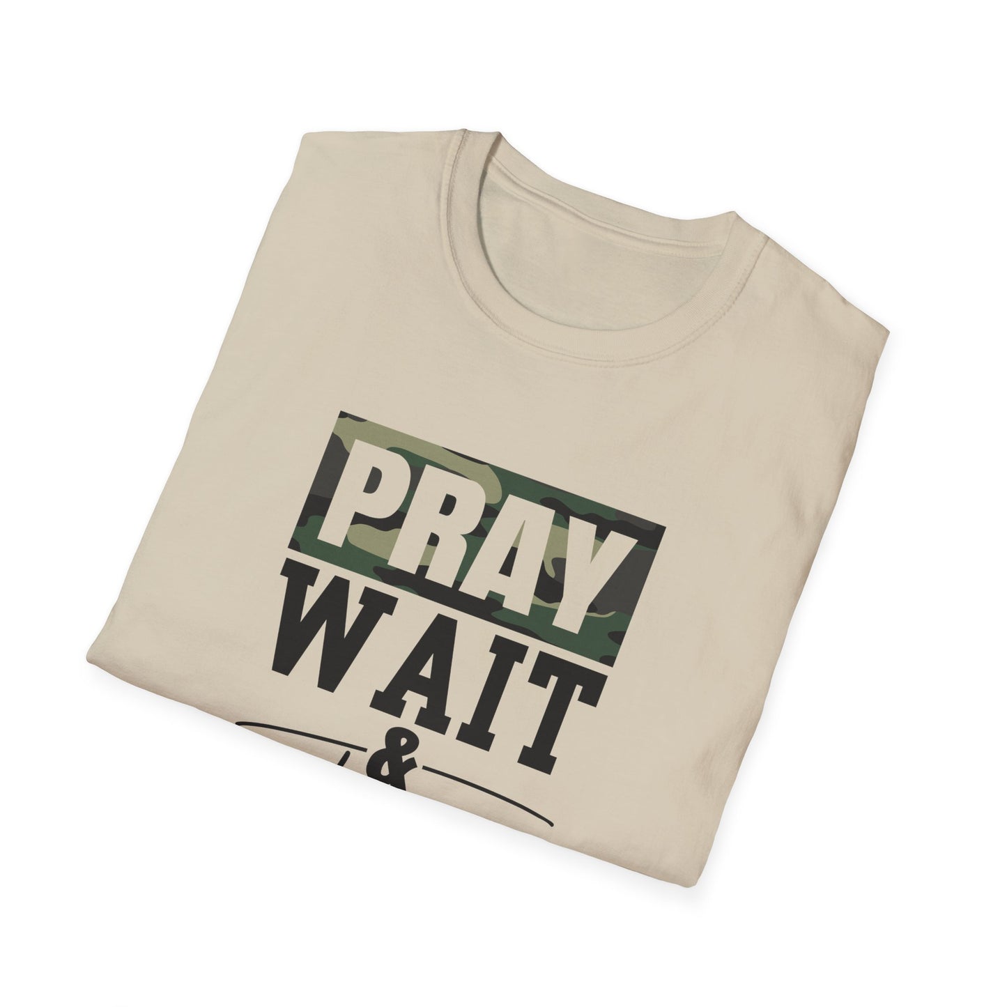 Pray wait & trust in Him unisex Softstyle T-Shirt