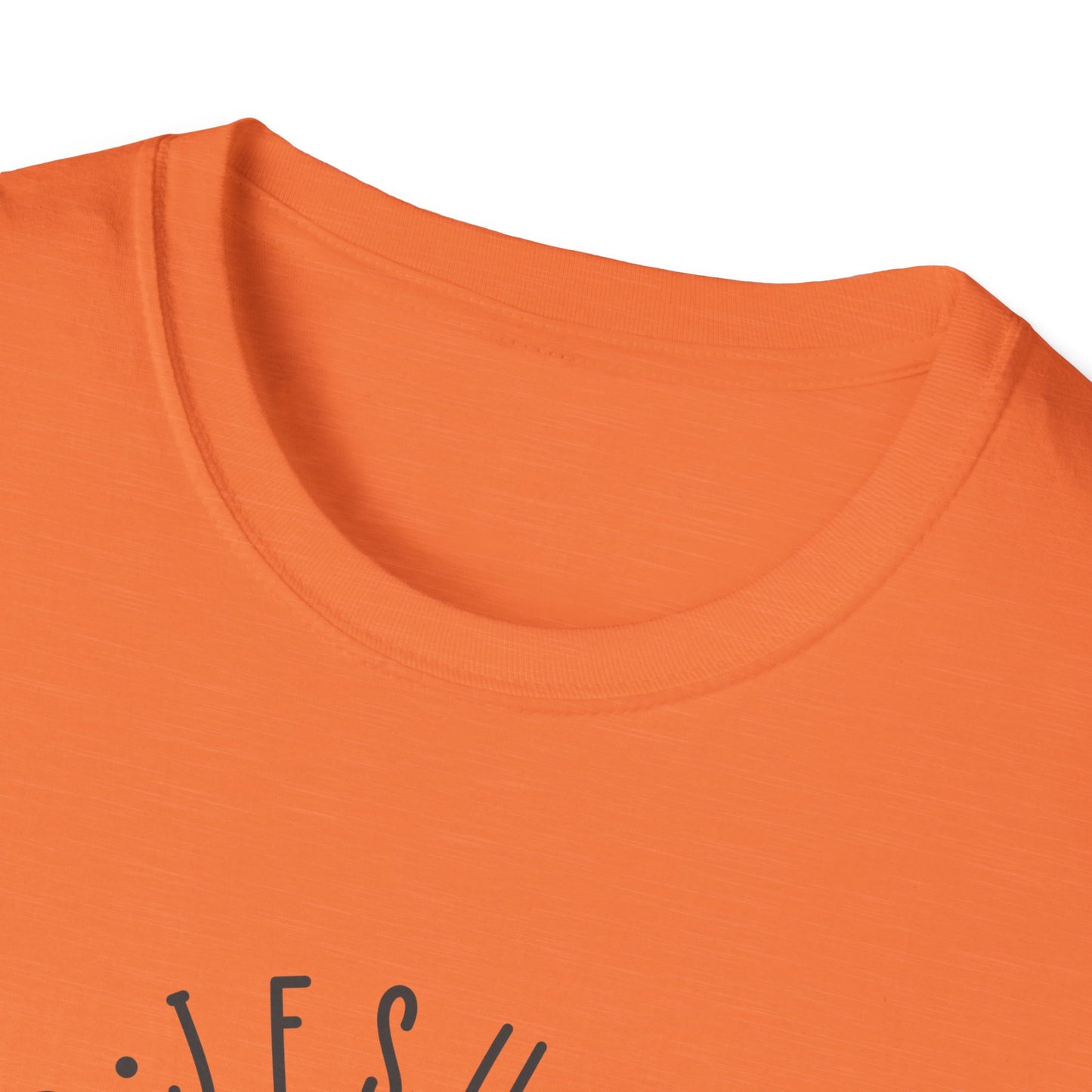 Jesus Saved My Life unisex Softstyle T-Shirt