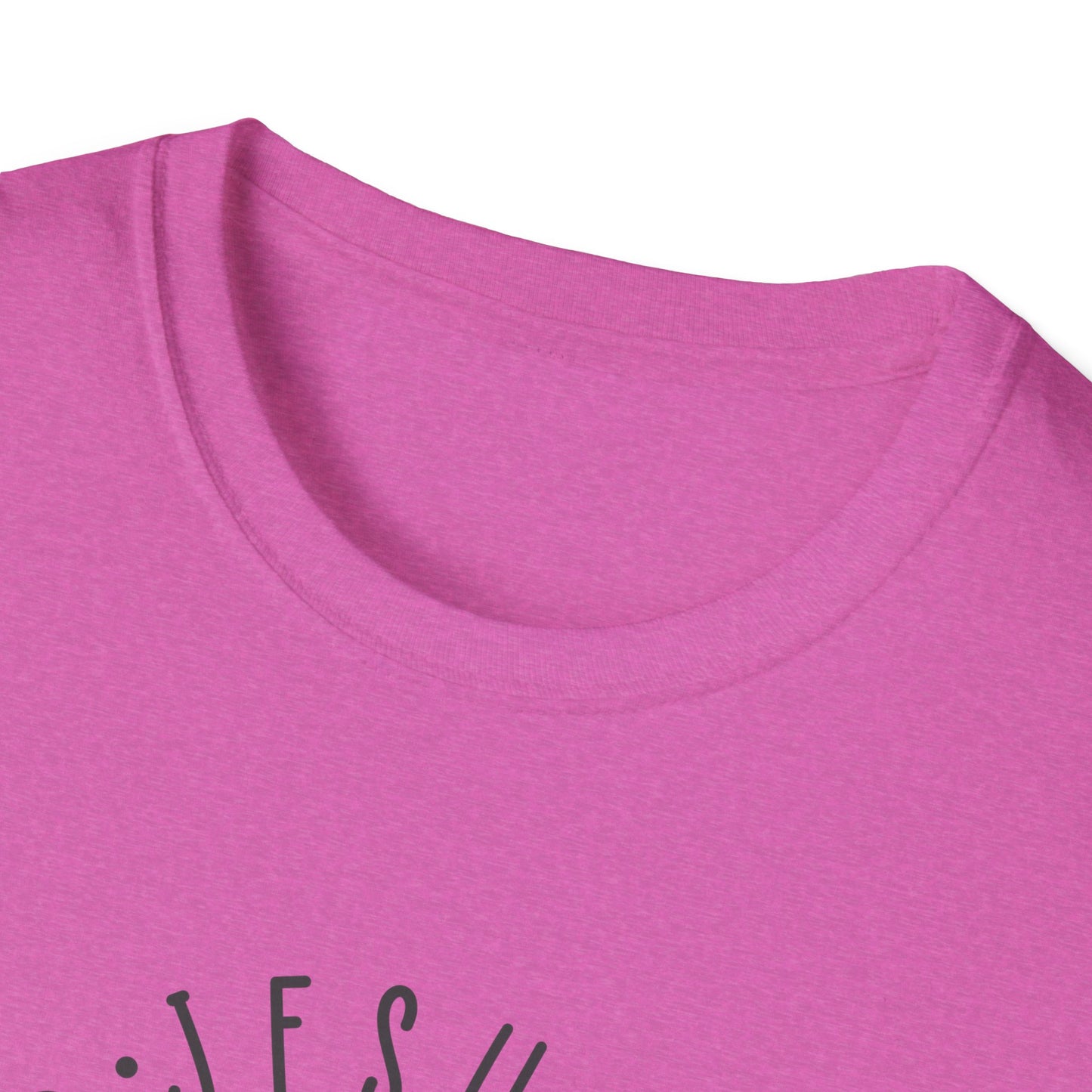 Jesus Saved My Life unisex Softstyle T-Shirt