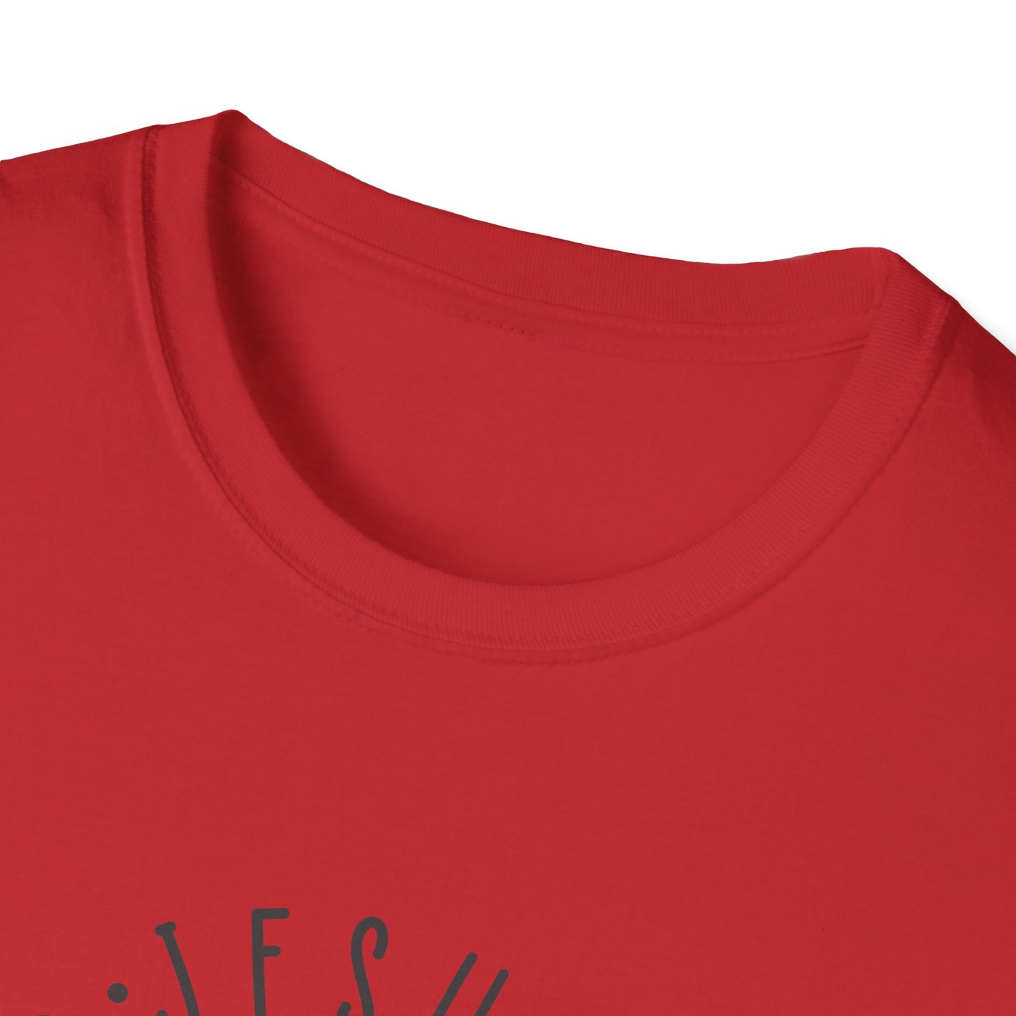 Jesus Saved My Life unisex Softstyle T-Shirt
