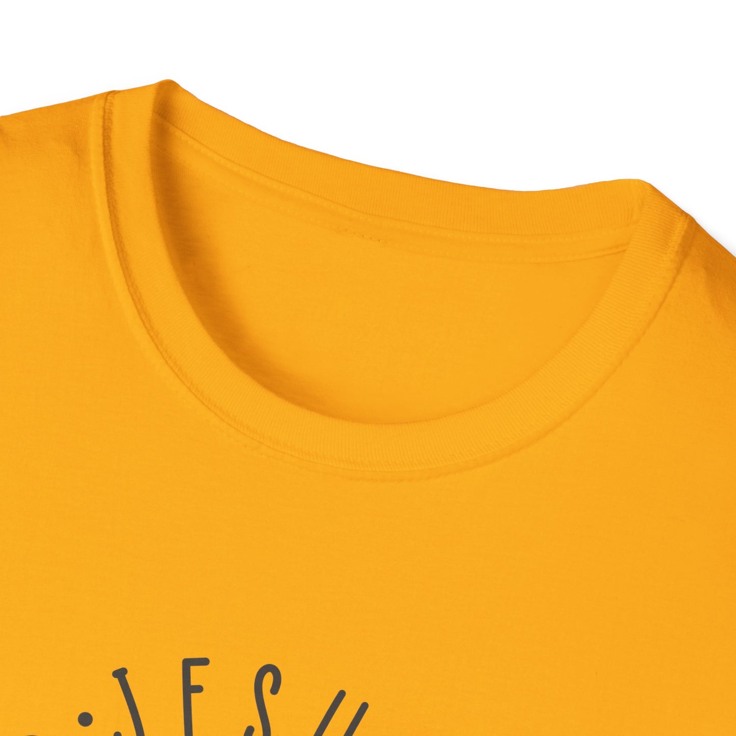 Jesus Saved My Life unisex Softstyle T-Shirt