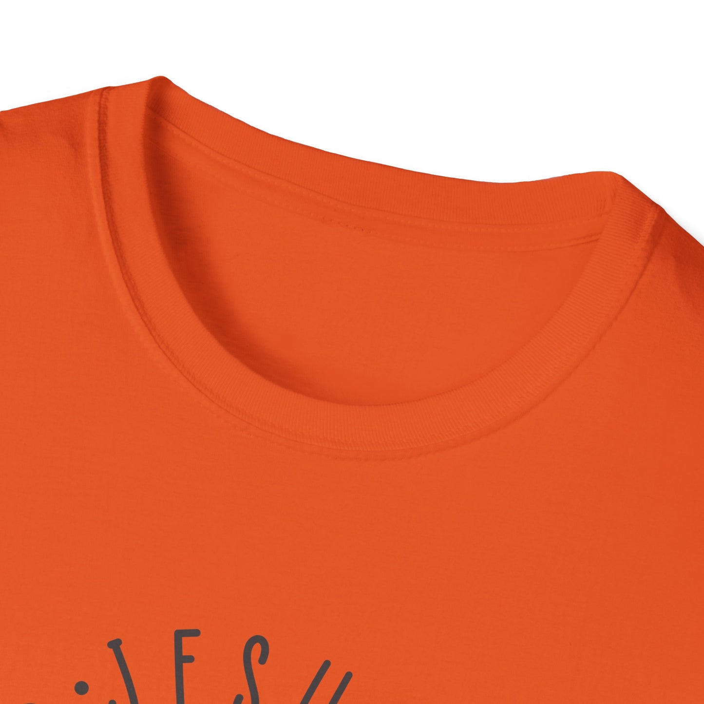 Jesus Saved My Life unisex Softstyle T-Shirt