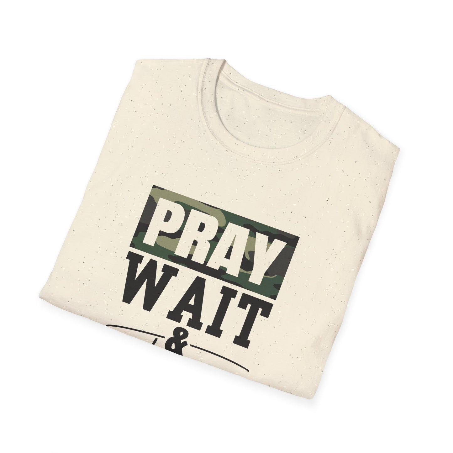 Pray wait & trust in Him unisex Softstyle T-Shirt