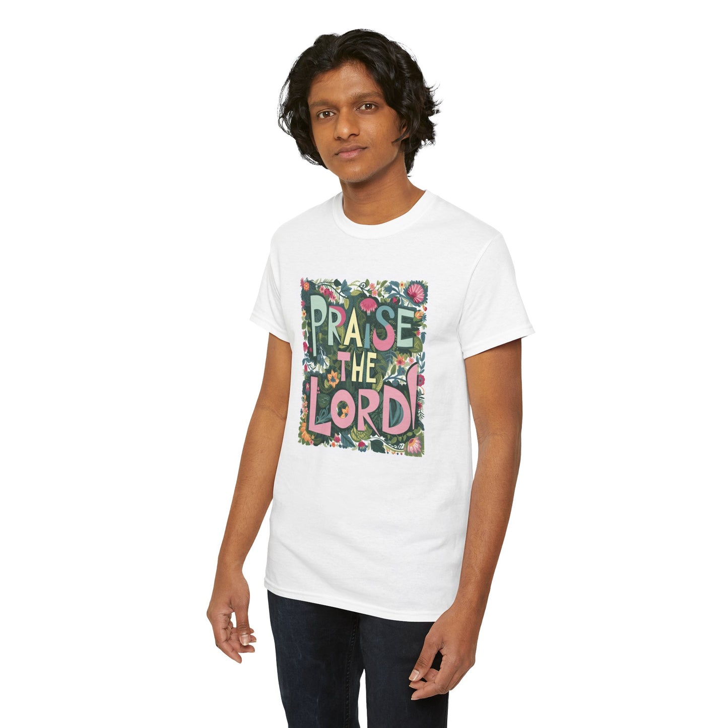 Praise The Lord unisex Heavy Cotton Tee