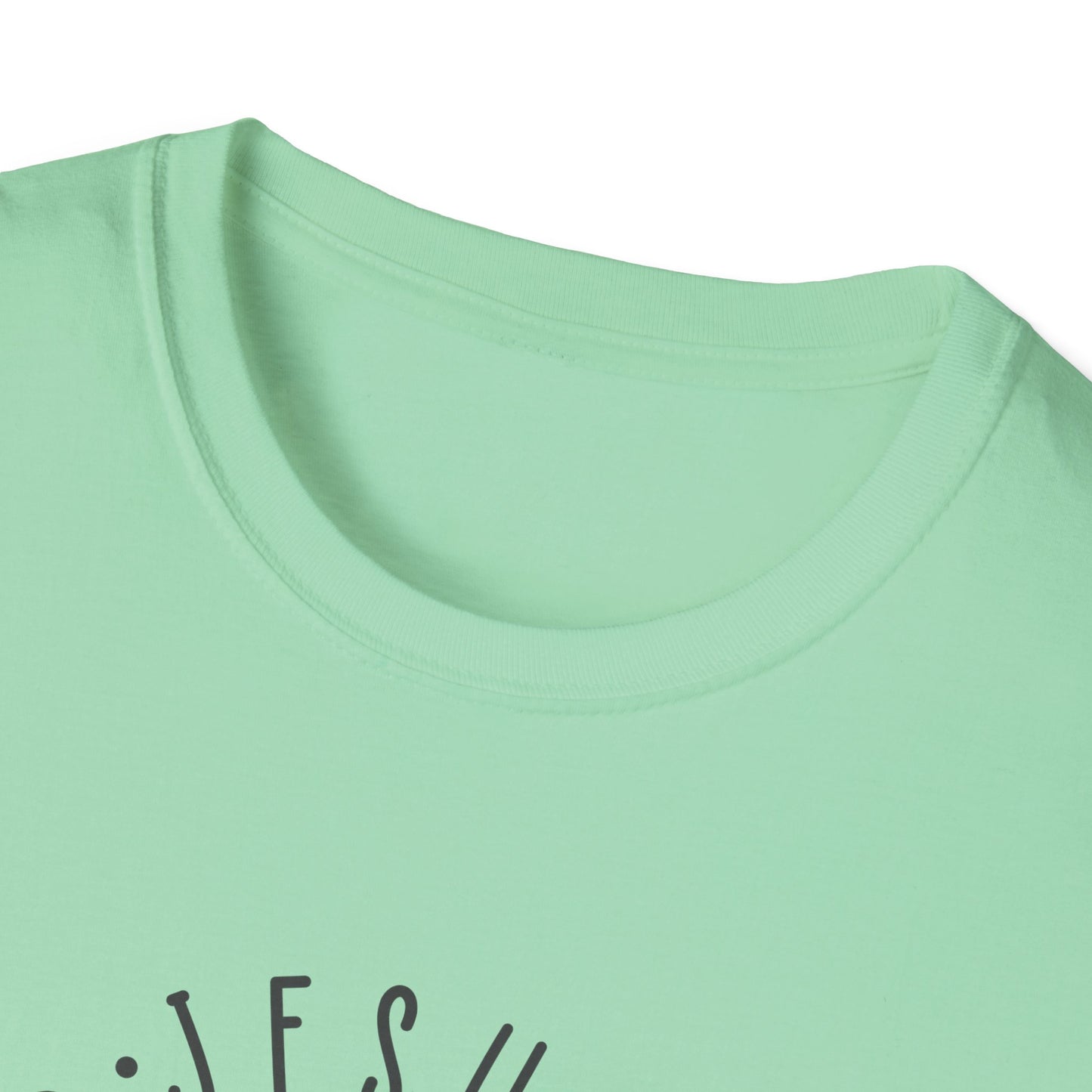 Jesus Saved My Life unisex Softstyle T-Shirt
