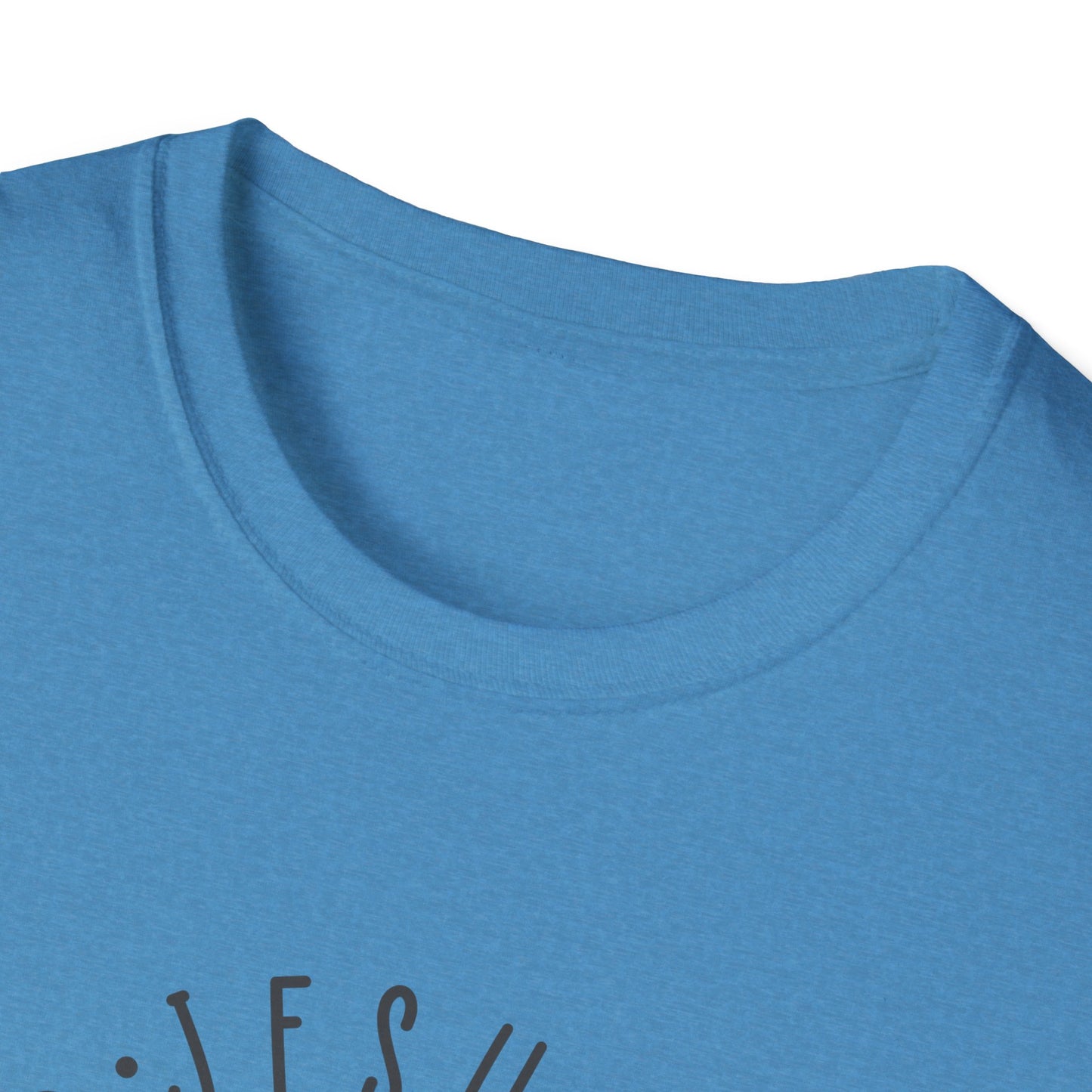 Jesus Saved My Life unisex Softstyle T-Shirt
