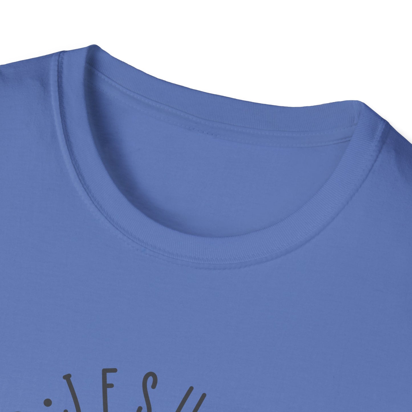 Jesus Saved My Life unisex Softstyle T-Shirt