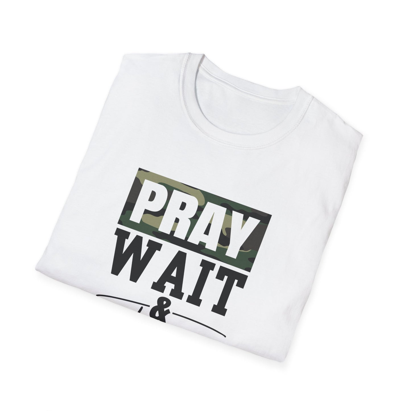 Pray wait & trust in Him unisex Softstyle T-Shirt