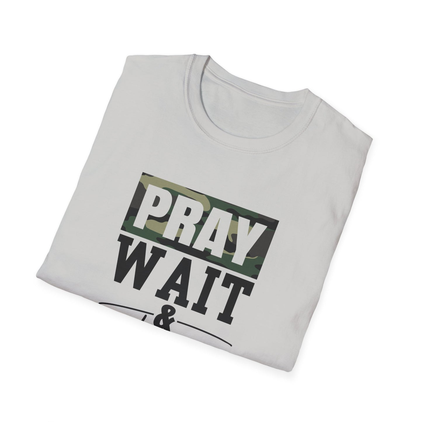 Pray wait & trust in Him unisex Softstyle T-Shirt