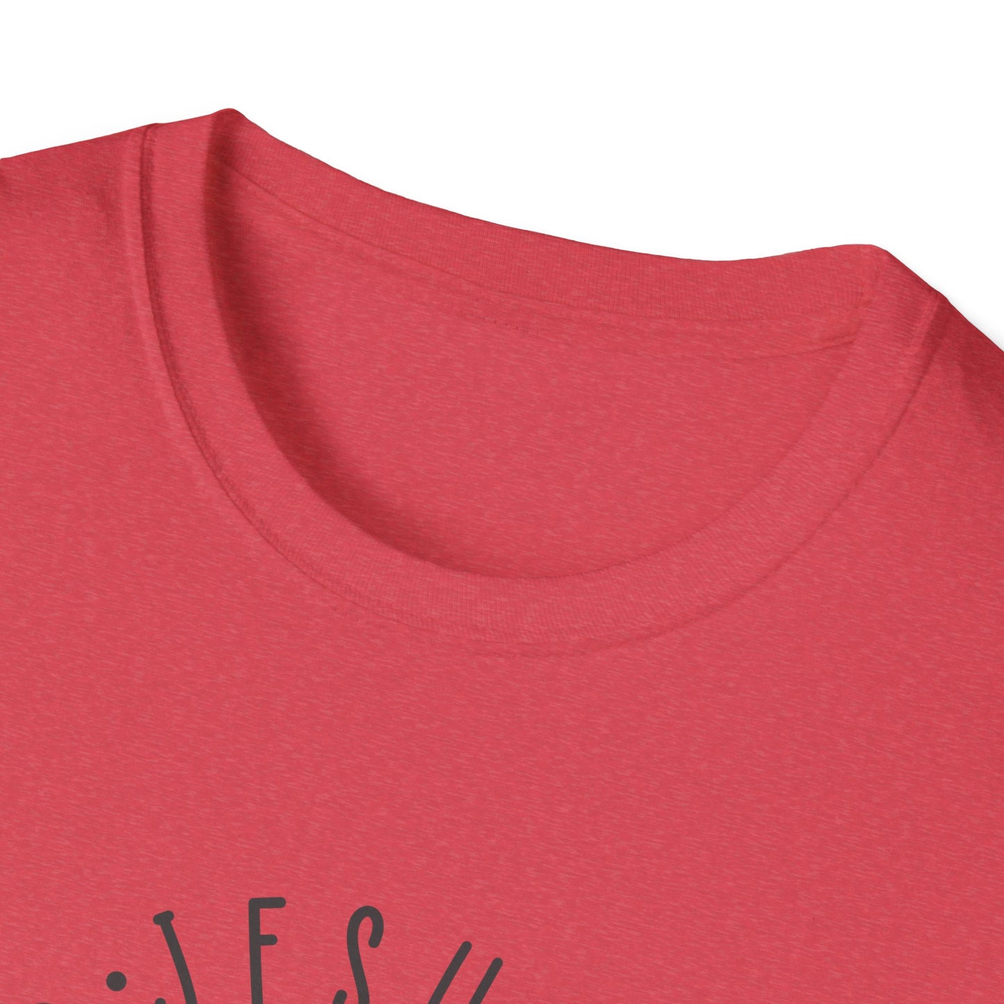 Jesus Saved My Life unisex Softstyle T-Shirt