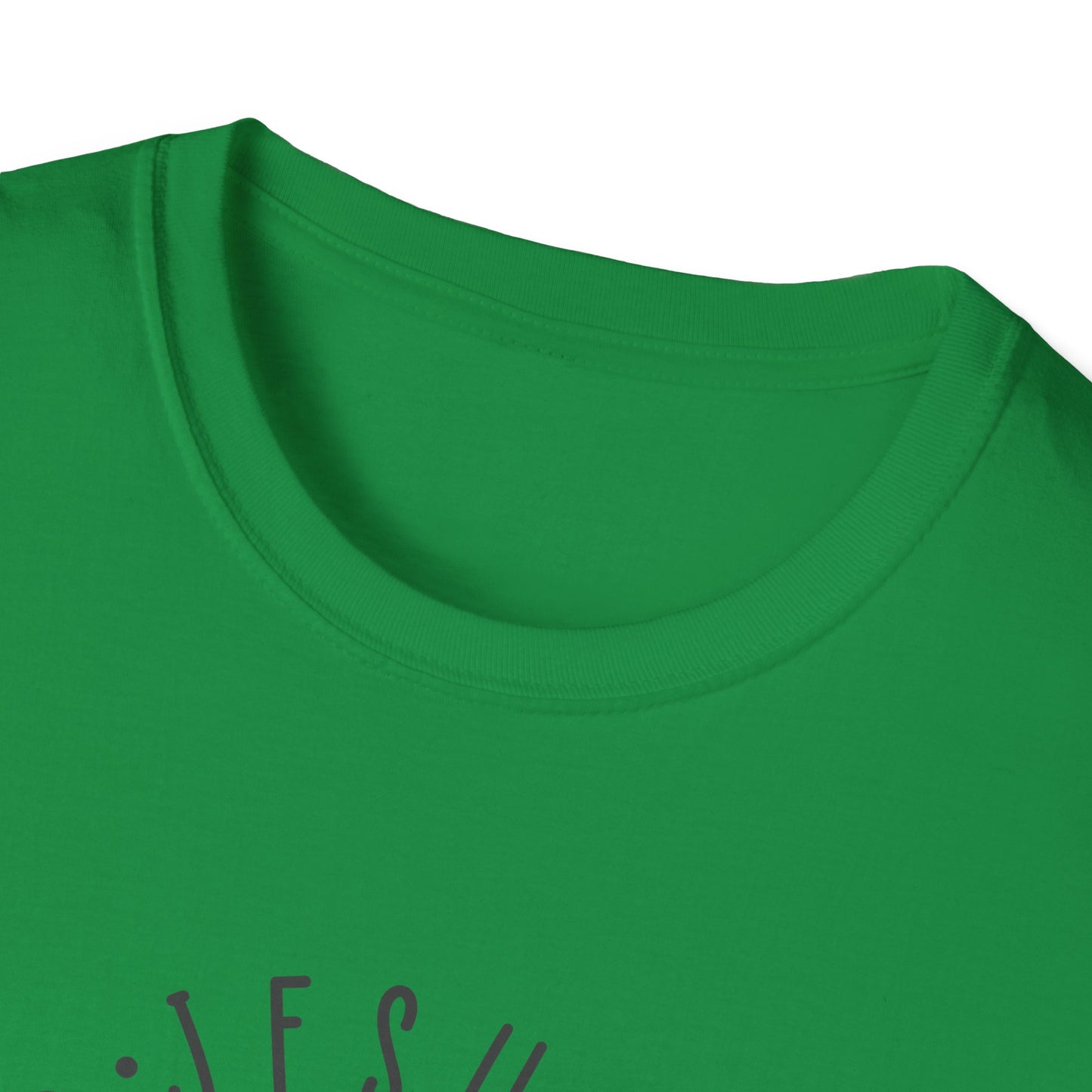 Jesus Saved My Life unisex Softstyle T-Shirt