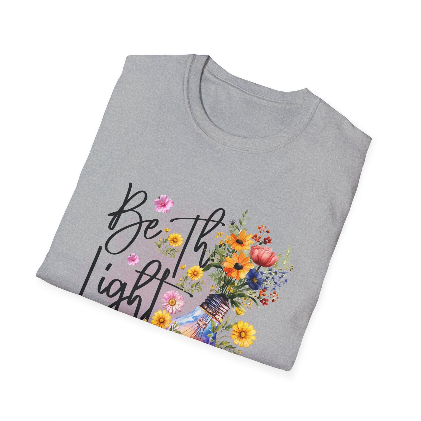 Be The Light unisex Softstyle T-Shirt