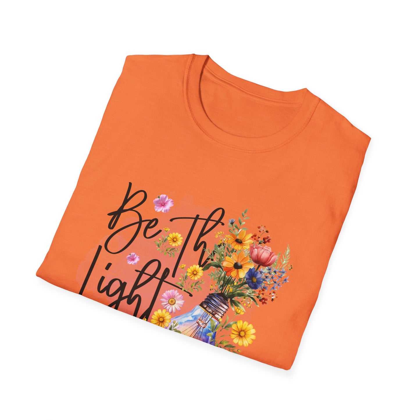 Be The Light unisex Softstyle T-Shirt