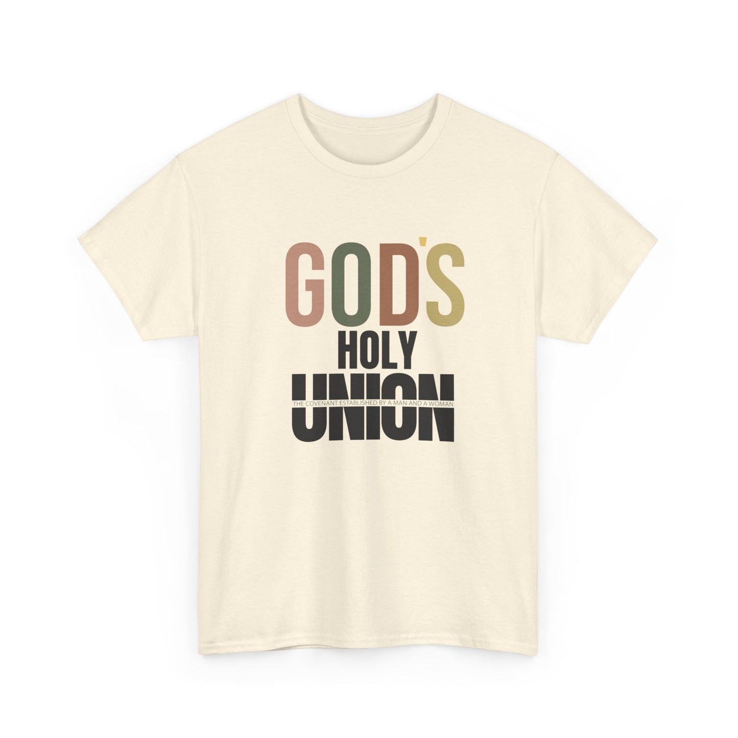 God's Holy Union unisex Heavy Cotton Tee