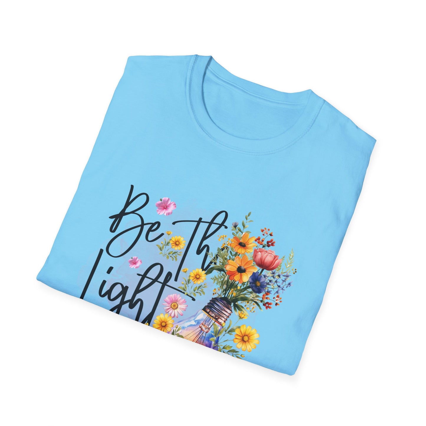 Be The Light unisex Softstyle T-Shirt