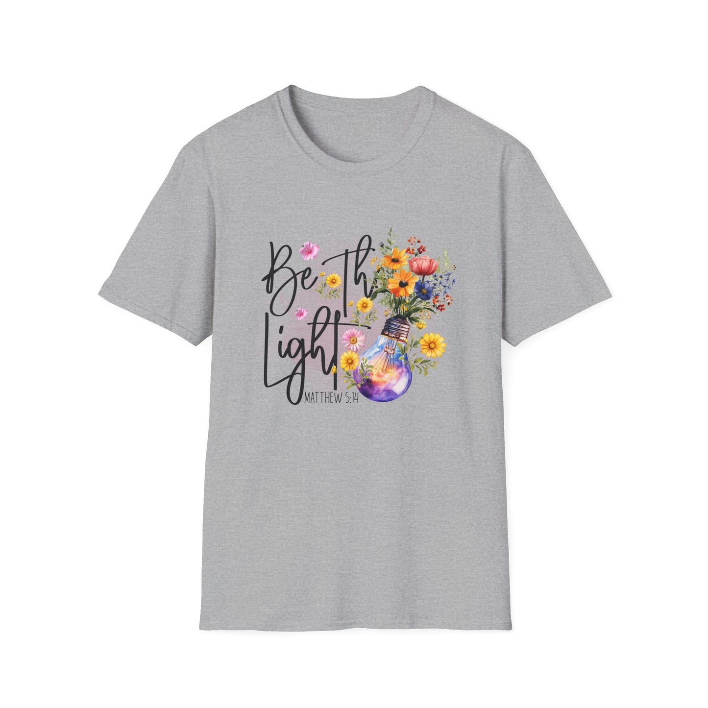 Be The Light unisex Softstyle T-Shirt