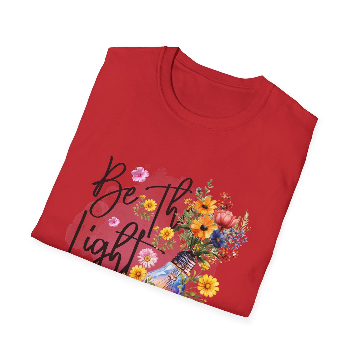 Be The Light unisex Softstyle T-Shirt