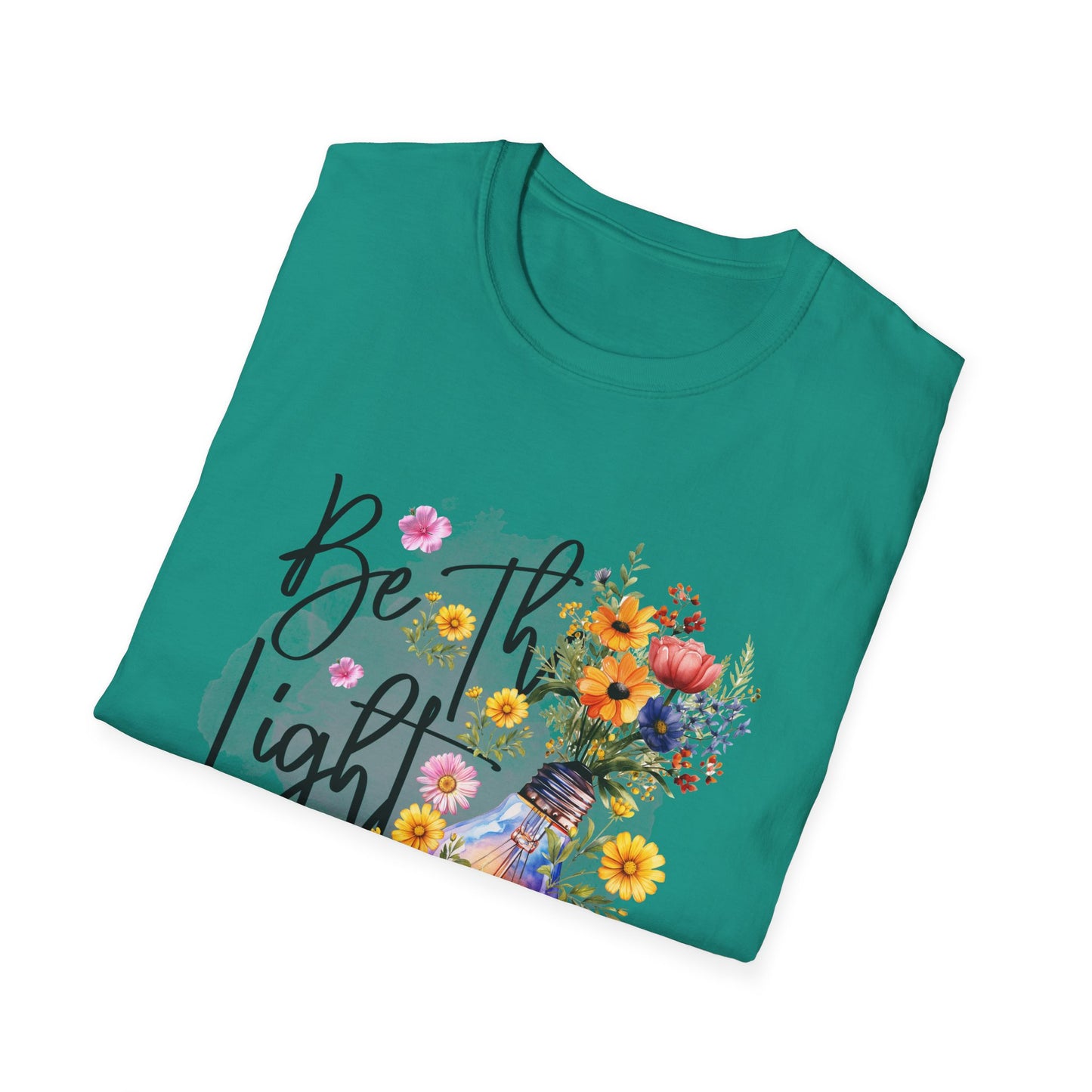 Be The Light unisex Softstyle T-Shirt