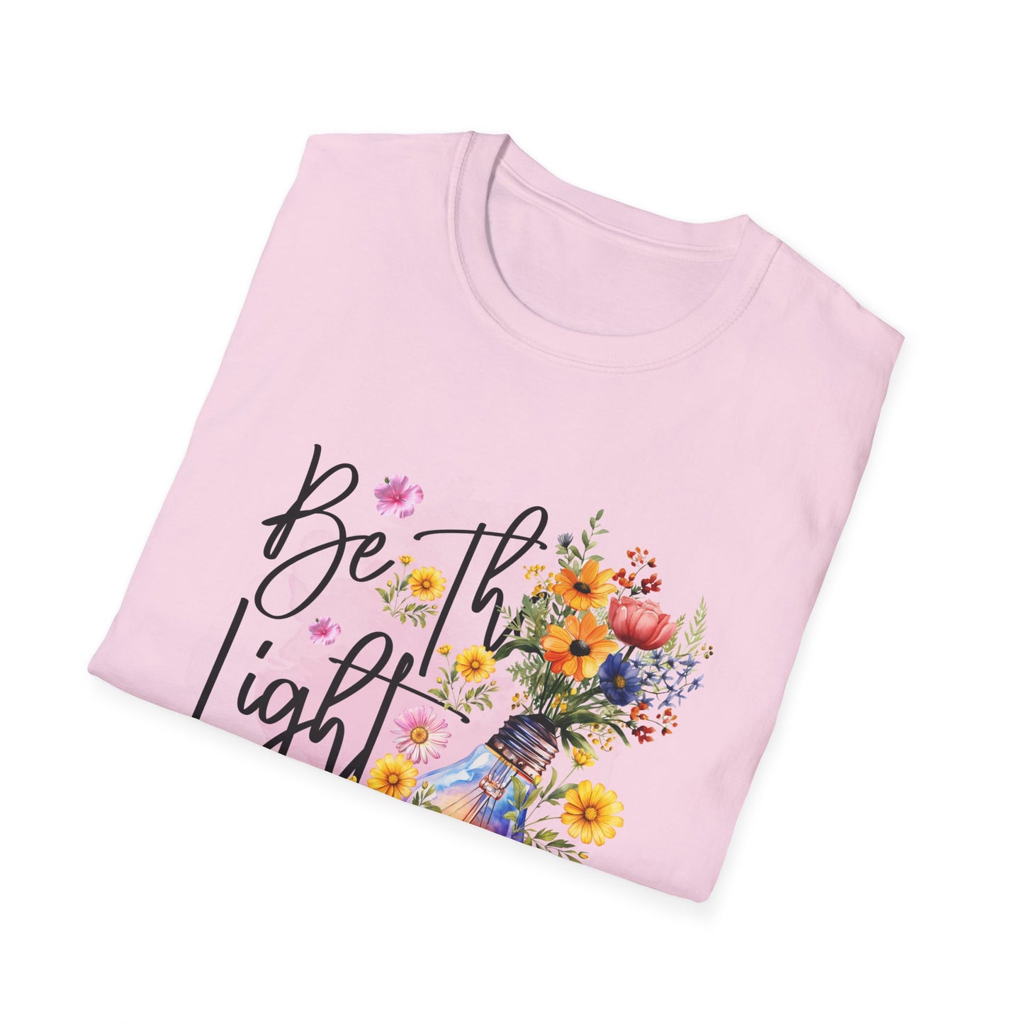 Be The Light unisex Softstyle T-Shirt