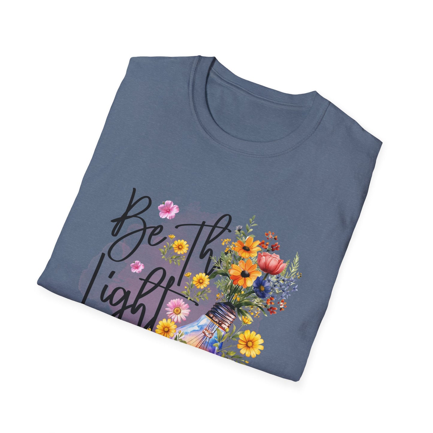 Be The Light unisex Softstyle T-Shirt