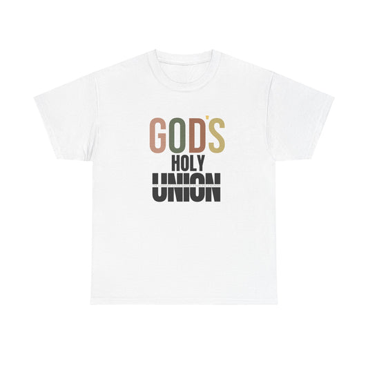 God's Holy Union unisex Heavy Cotton Tee