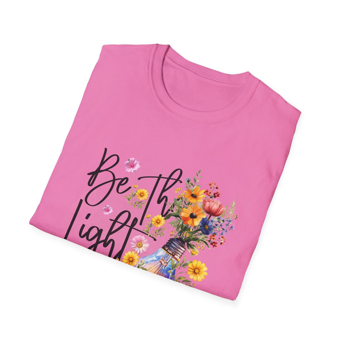 Be The Light unisex Softstyle T-Shirt