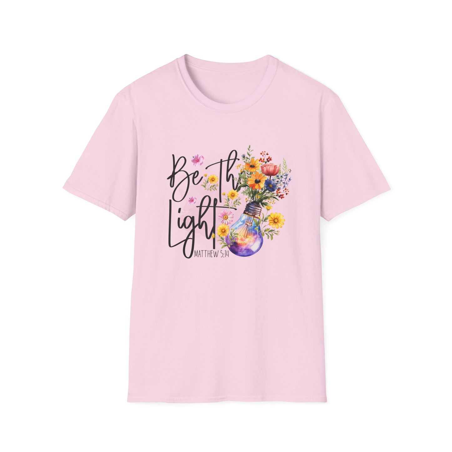 Be The Light unisex Softstyle T-Shirt