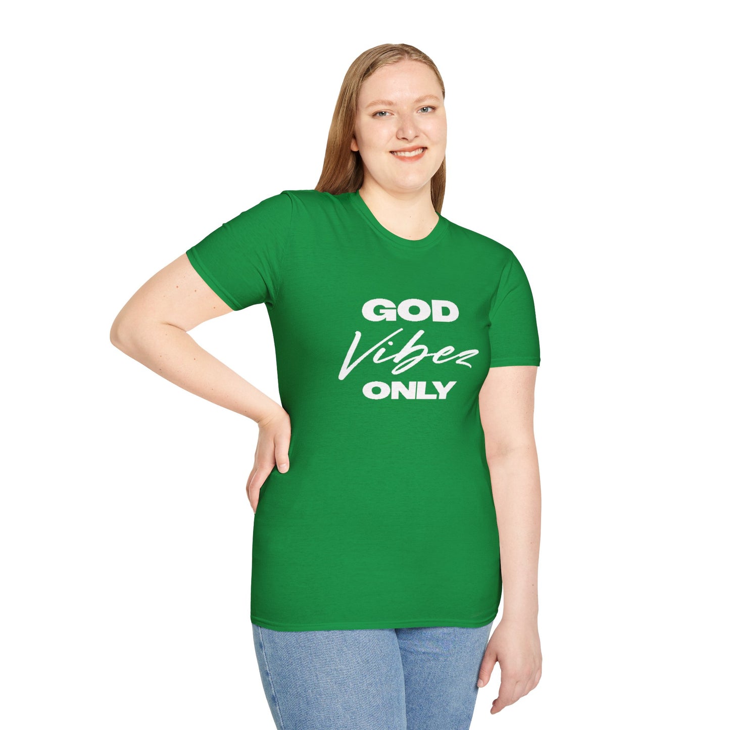 GOD vibez Only unisex Softstyle T-Shirt