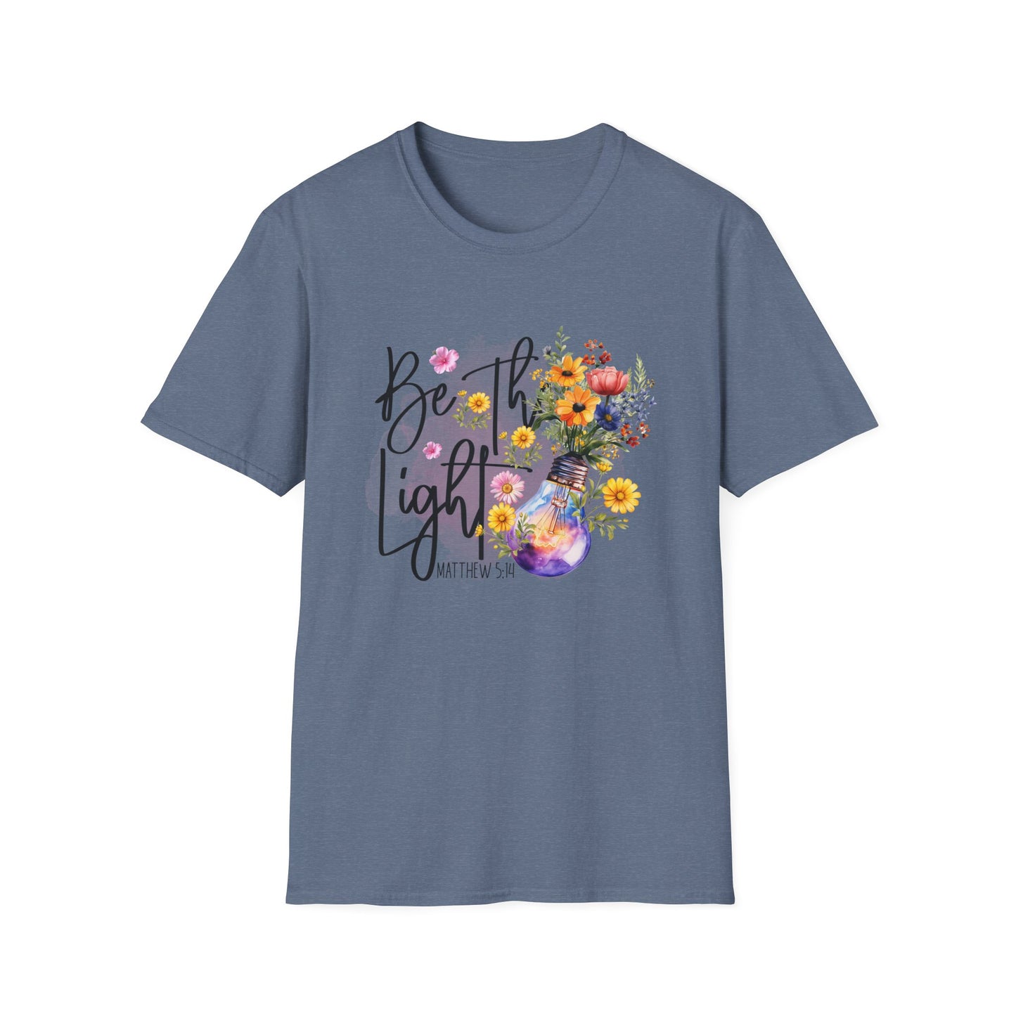 Be The Light unisex Softstyle T-Shirt