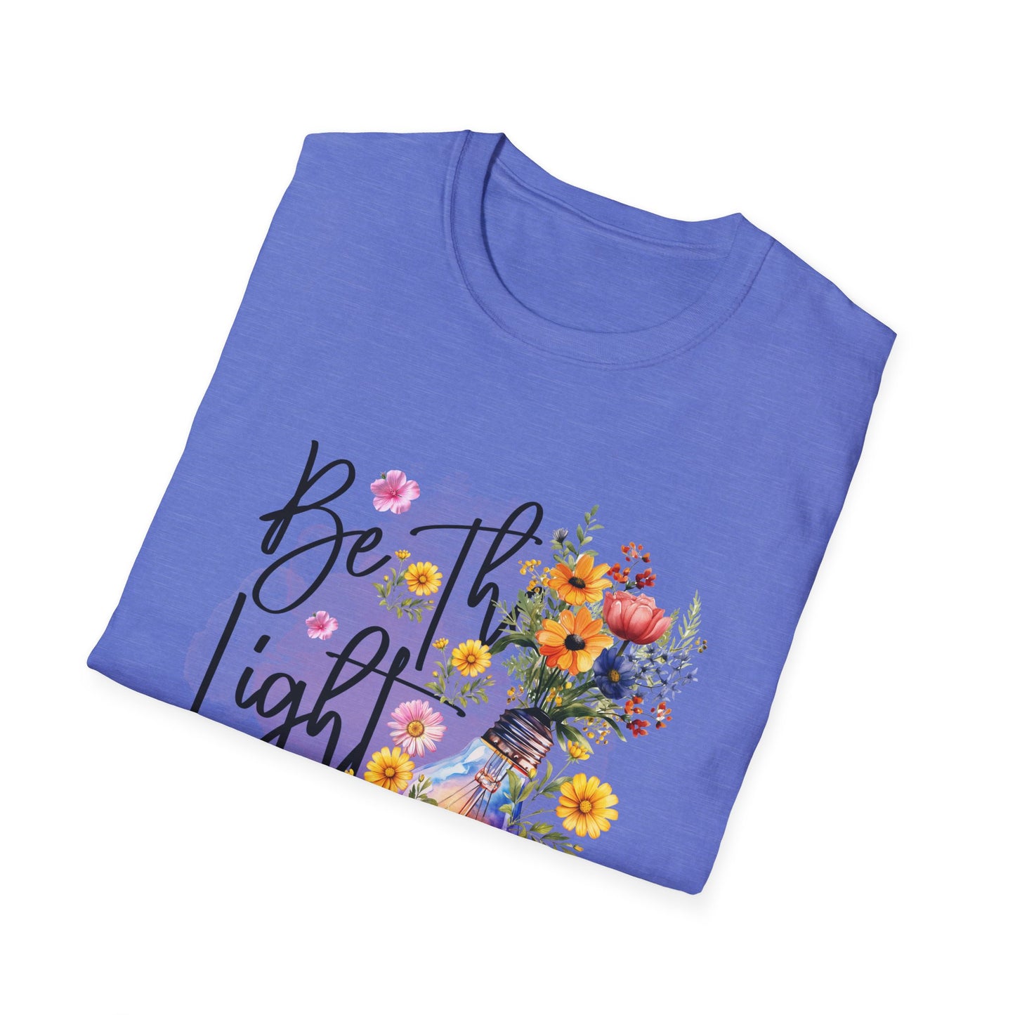 Be The Light unisex Softstyle T-Shirt