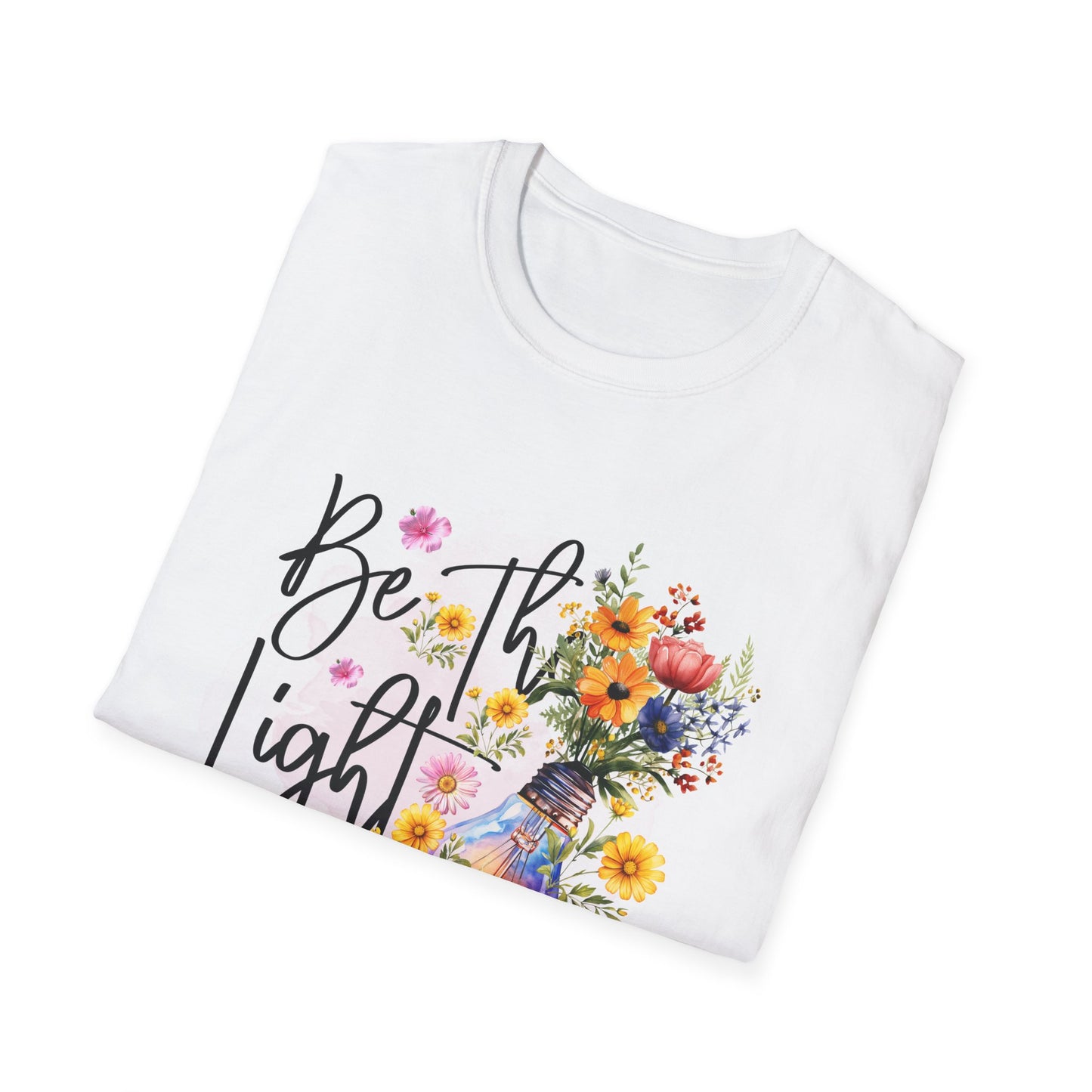 Be The Light unisex Softstyle T-Shirt