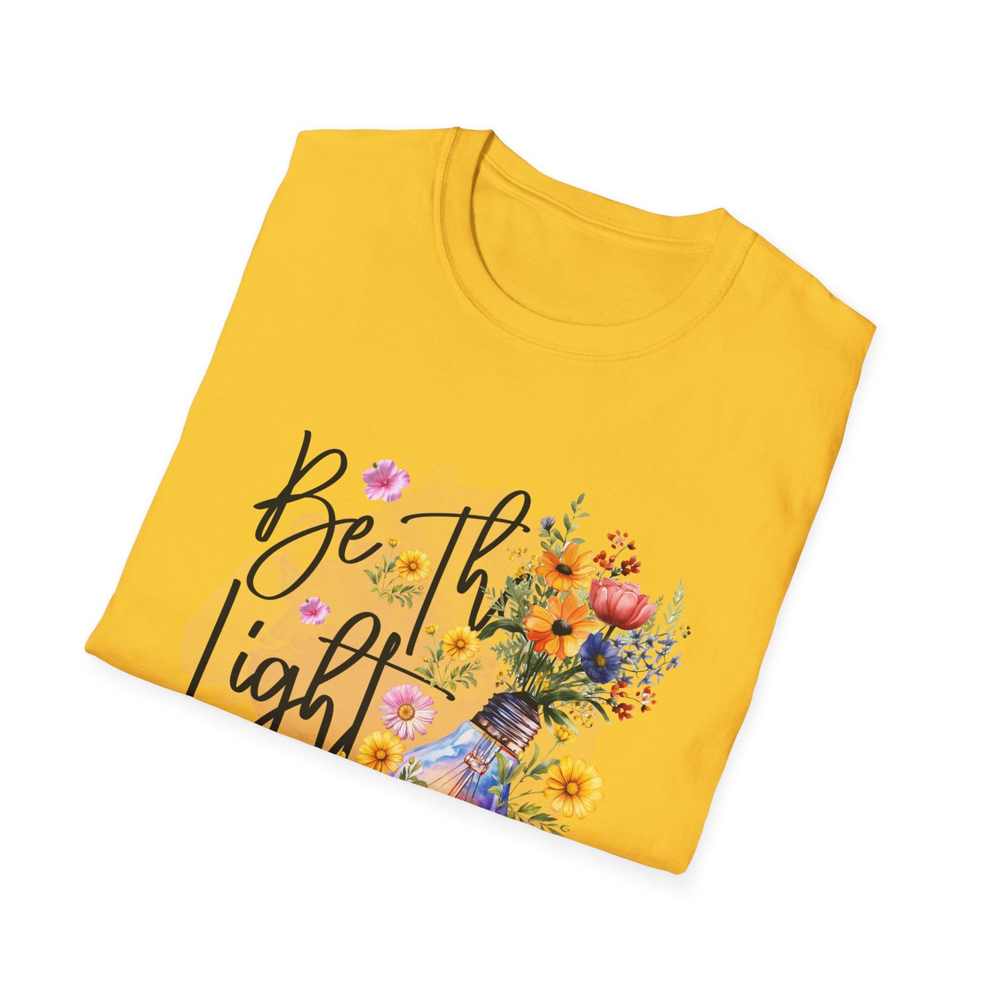 Be The Light unisex Softstyle T-Shirt